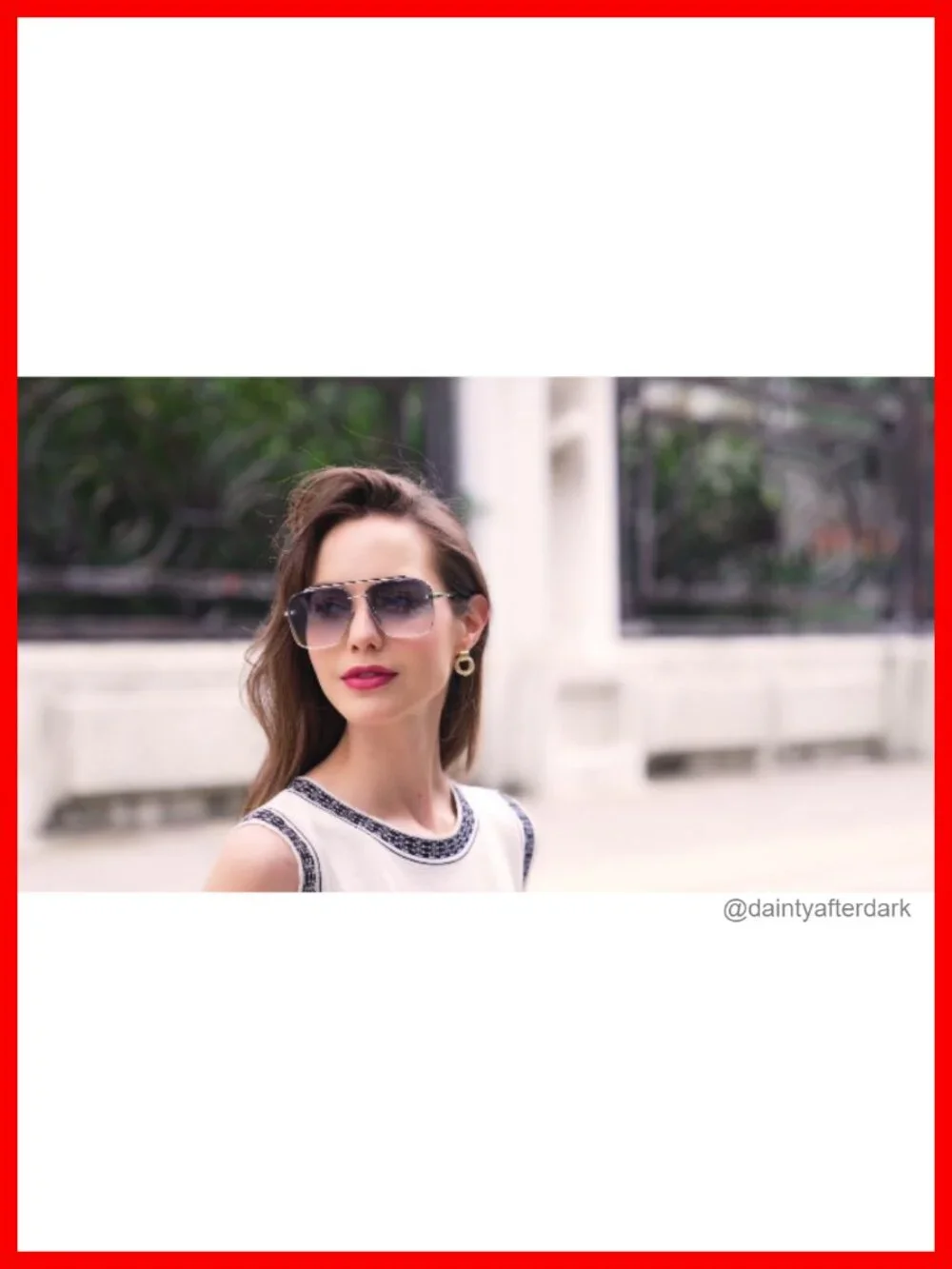 Square Aviator Metal Frame Gradient Sunglasses with UV400 Protection